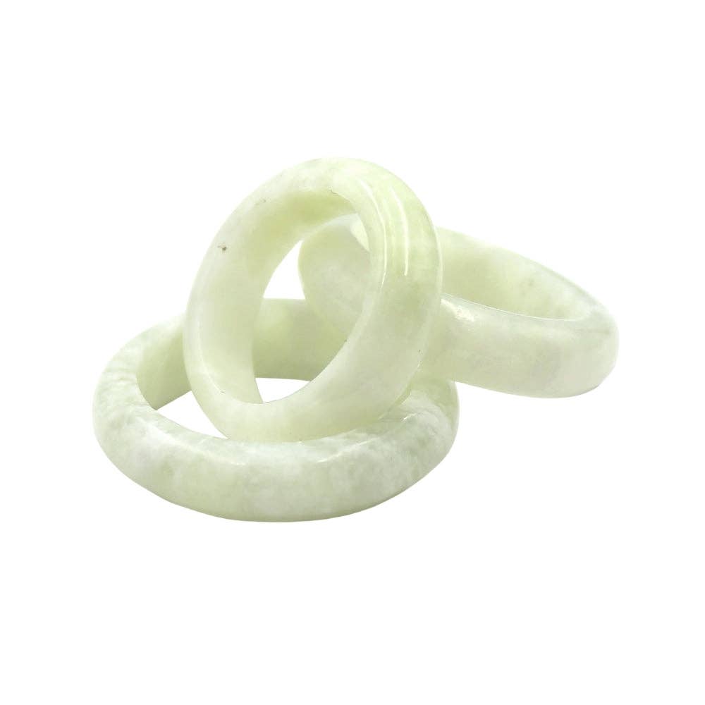 Ring - Burmese Jade, 1 dozen (12)
