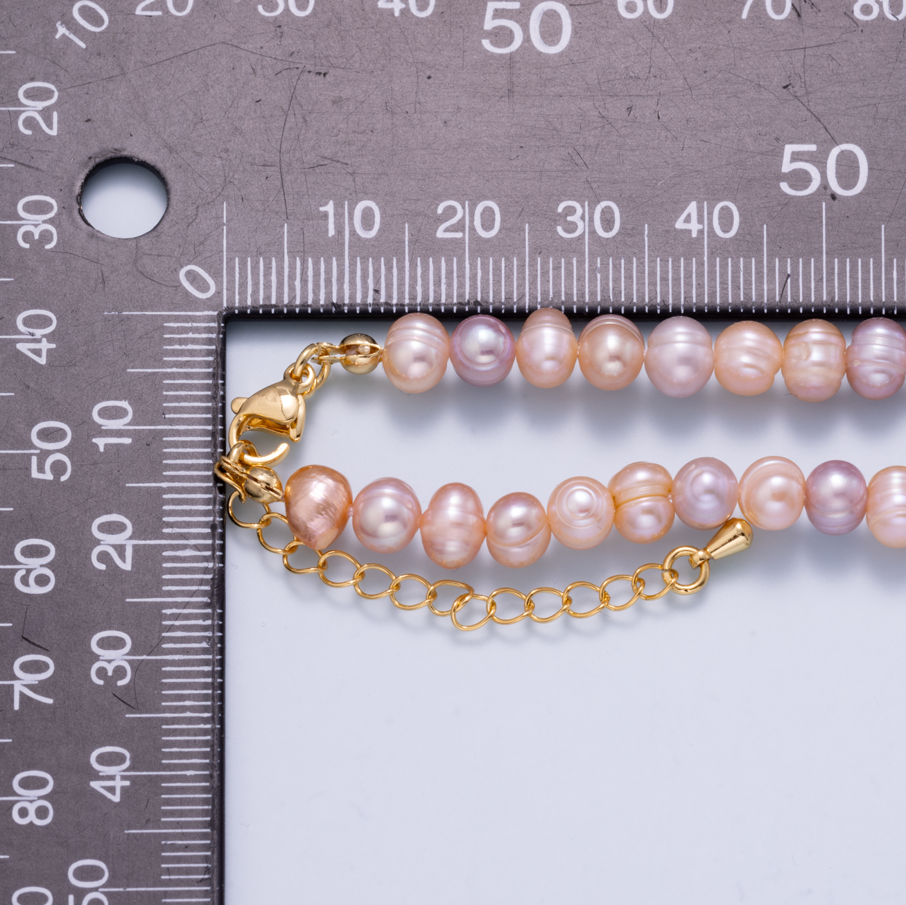 24K GF Pink Freshwater Pearl