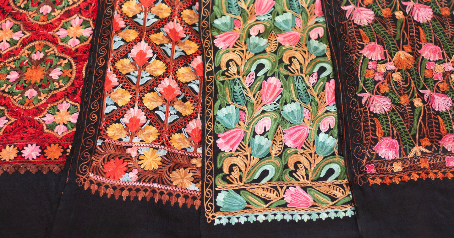Handwoven Embroidery Shawl