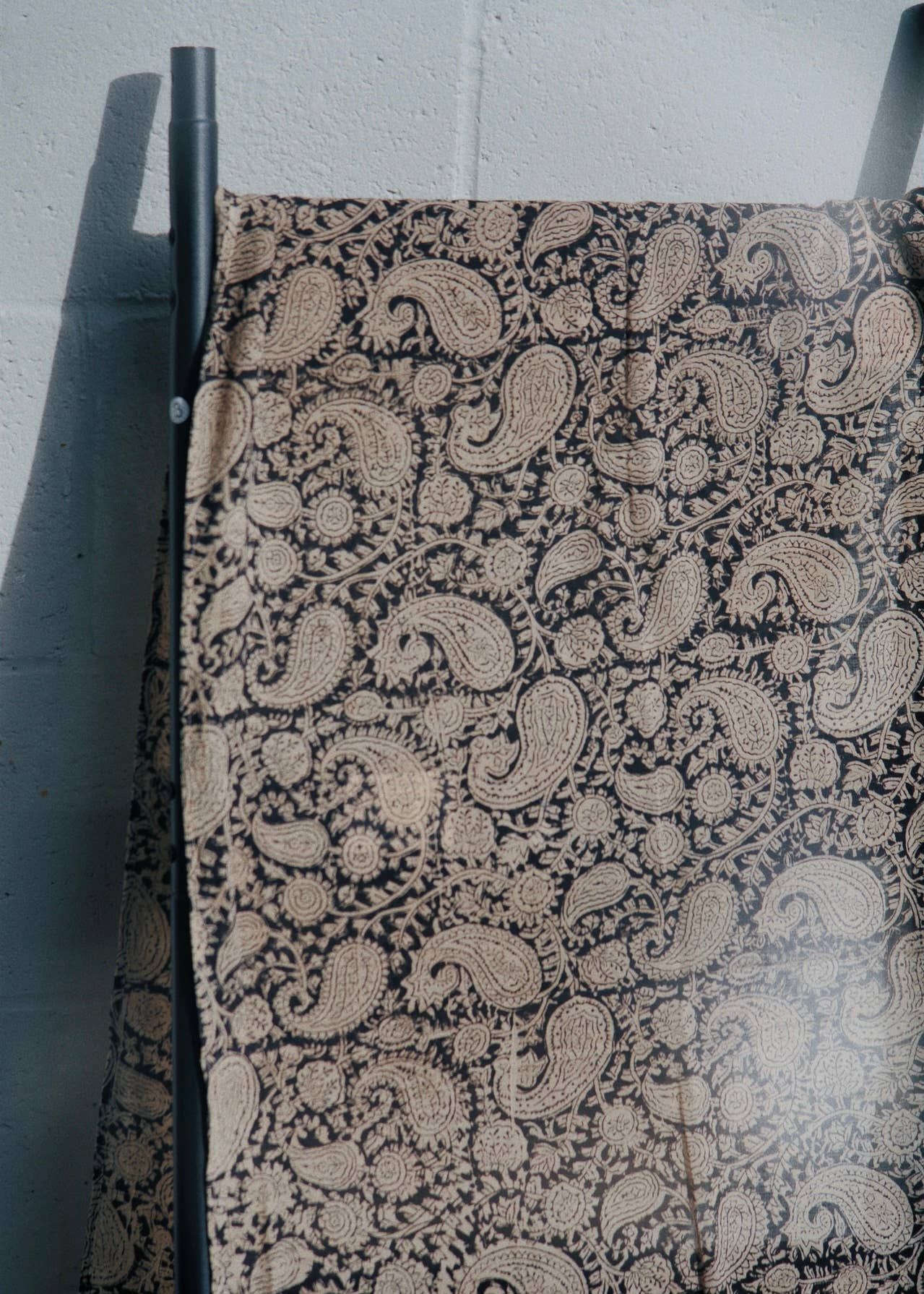 600-008 "Cotton Scarf" - Hand Block Printed