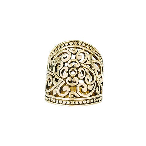Botanical Brass Ring