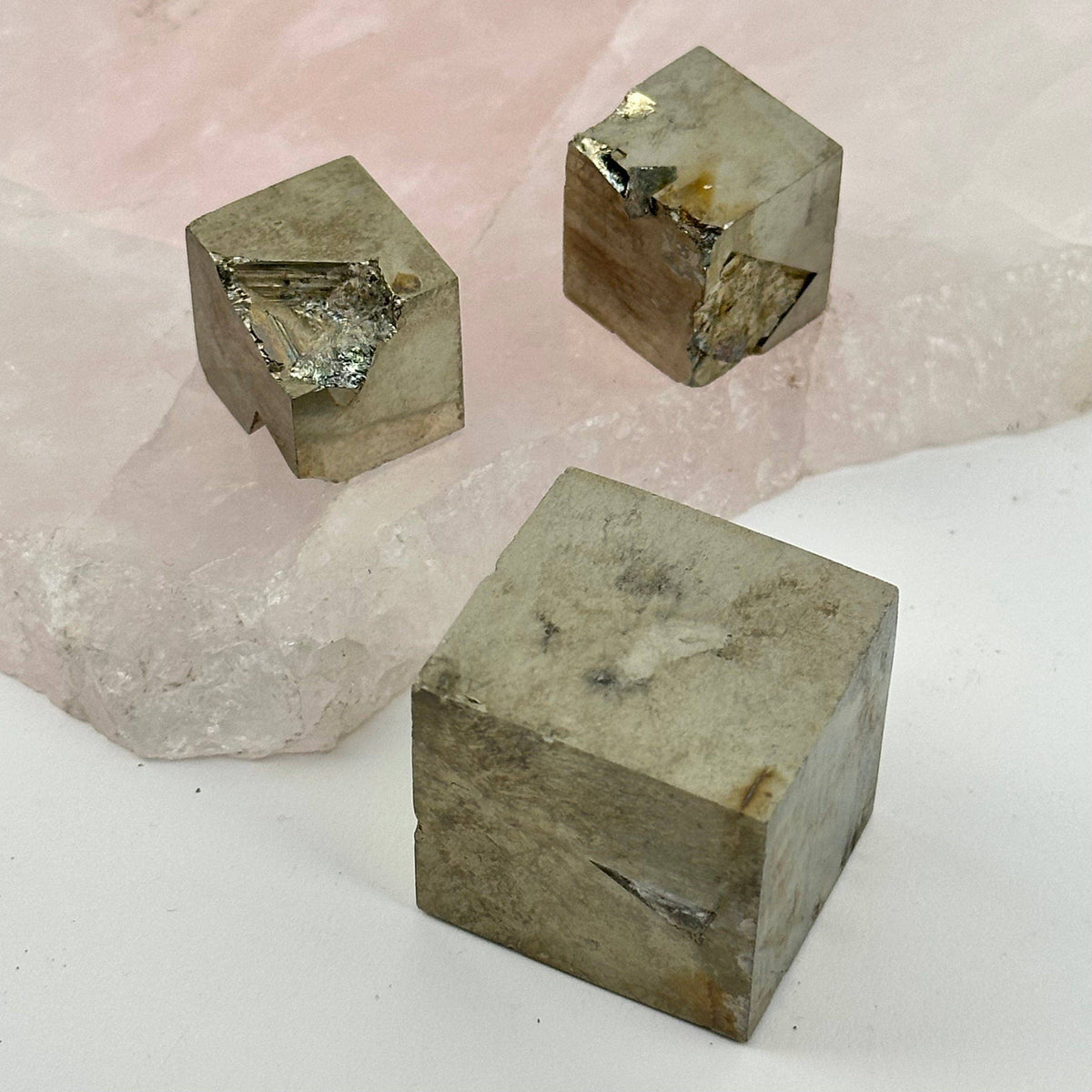 Pyrite Crystal Cubes - By Weight -
