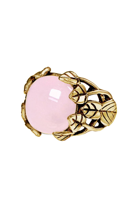 Rose Quartz Garden  Ring In - GF