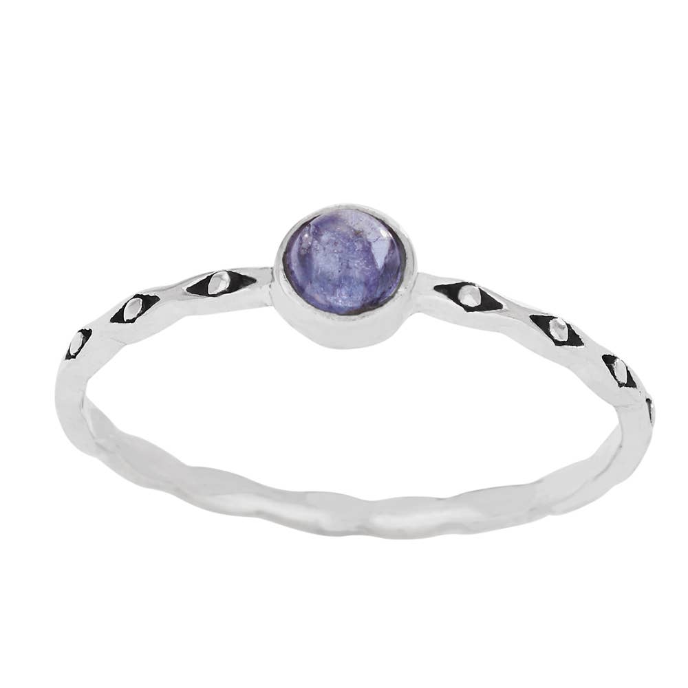 Magic Pools Iolite Sterling Silver Ring