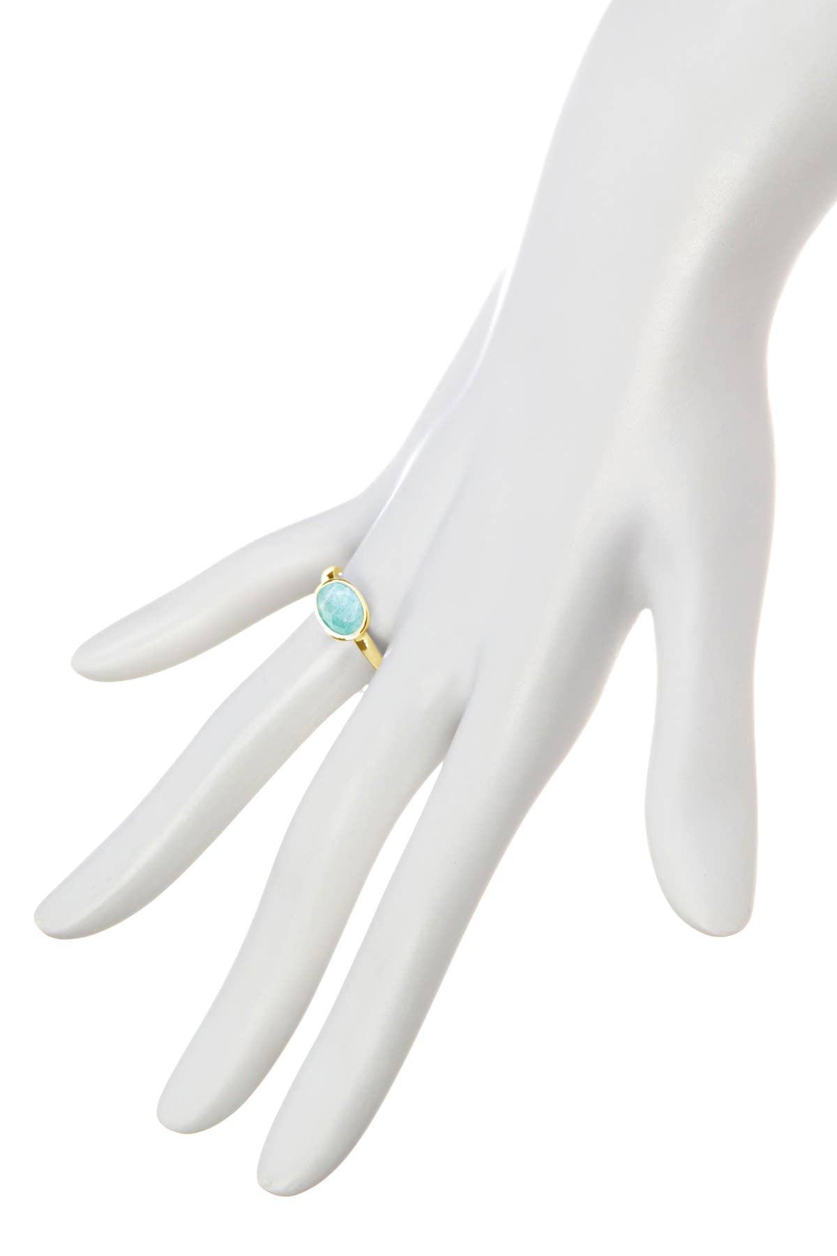 Amazonite Cab Ring - GF