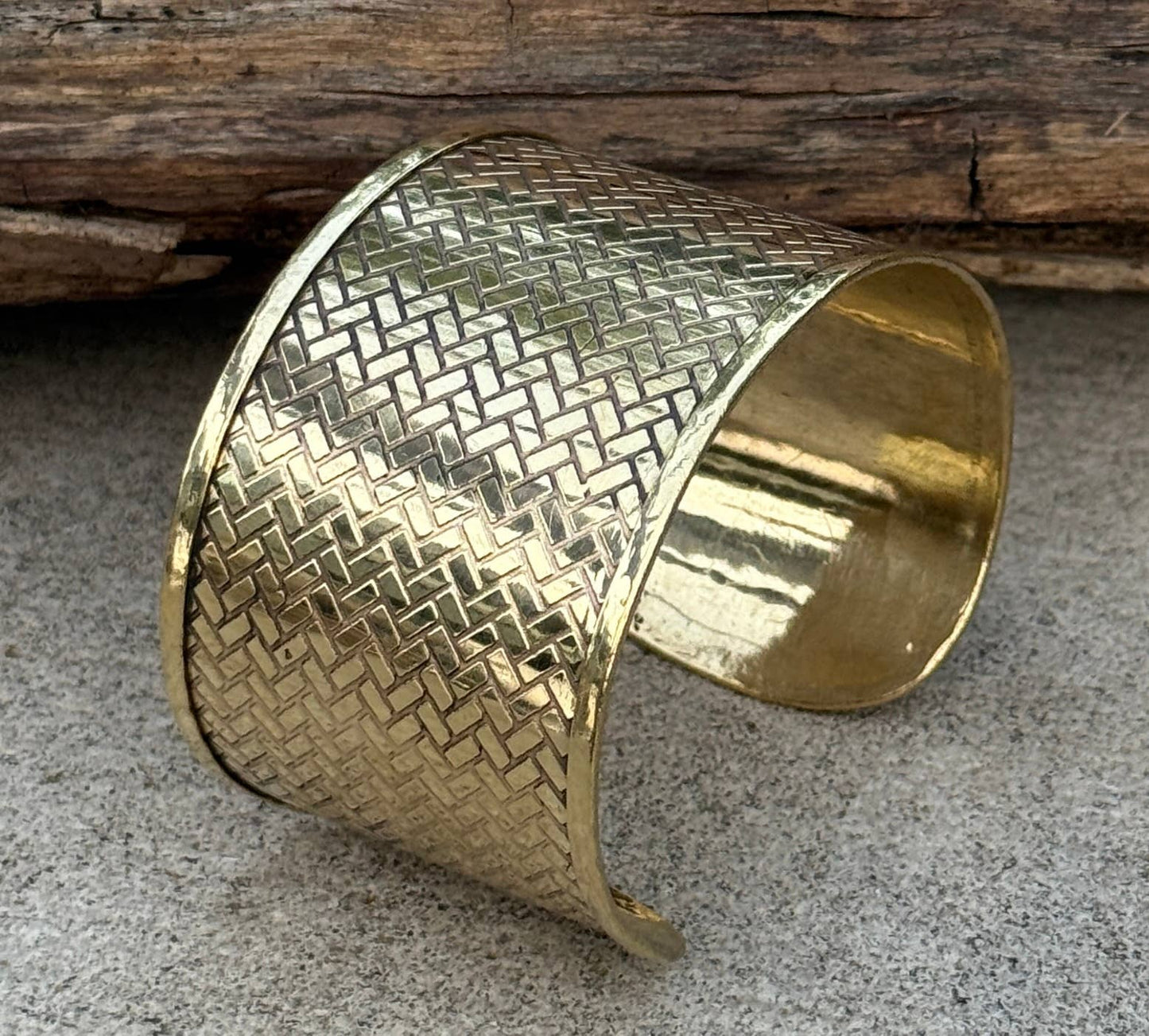 Handcrafted Woven Cuff Bracelet Bohemian Hippie Ethnic