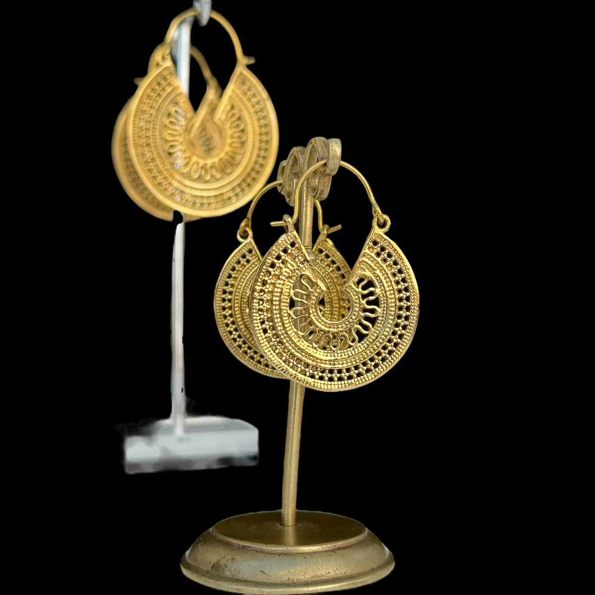 Floral Pattern Boho Earrings vintage inspired ER145