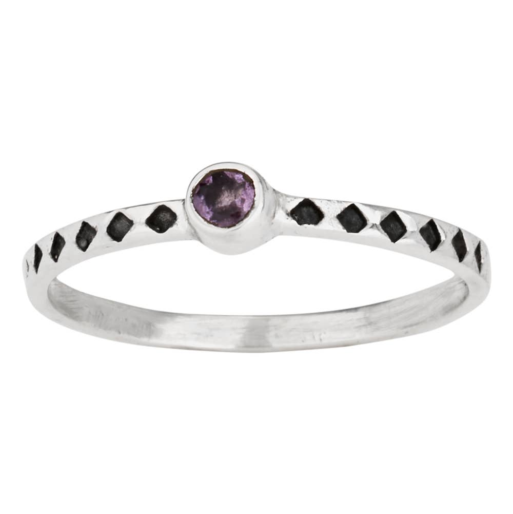 Purple Passion Amethyst Sterling Silver Ring