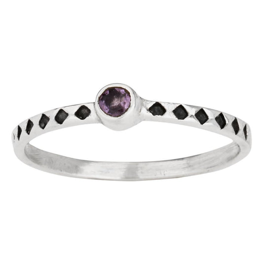Purple Passion Amethyst Sterling Silver Ring