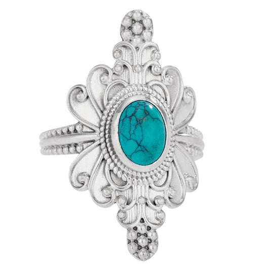 Garden Pool Sterling Silver and Turquoise