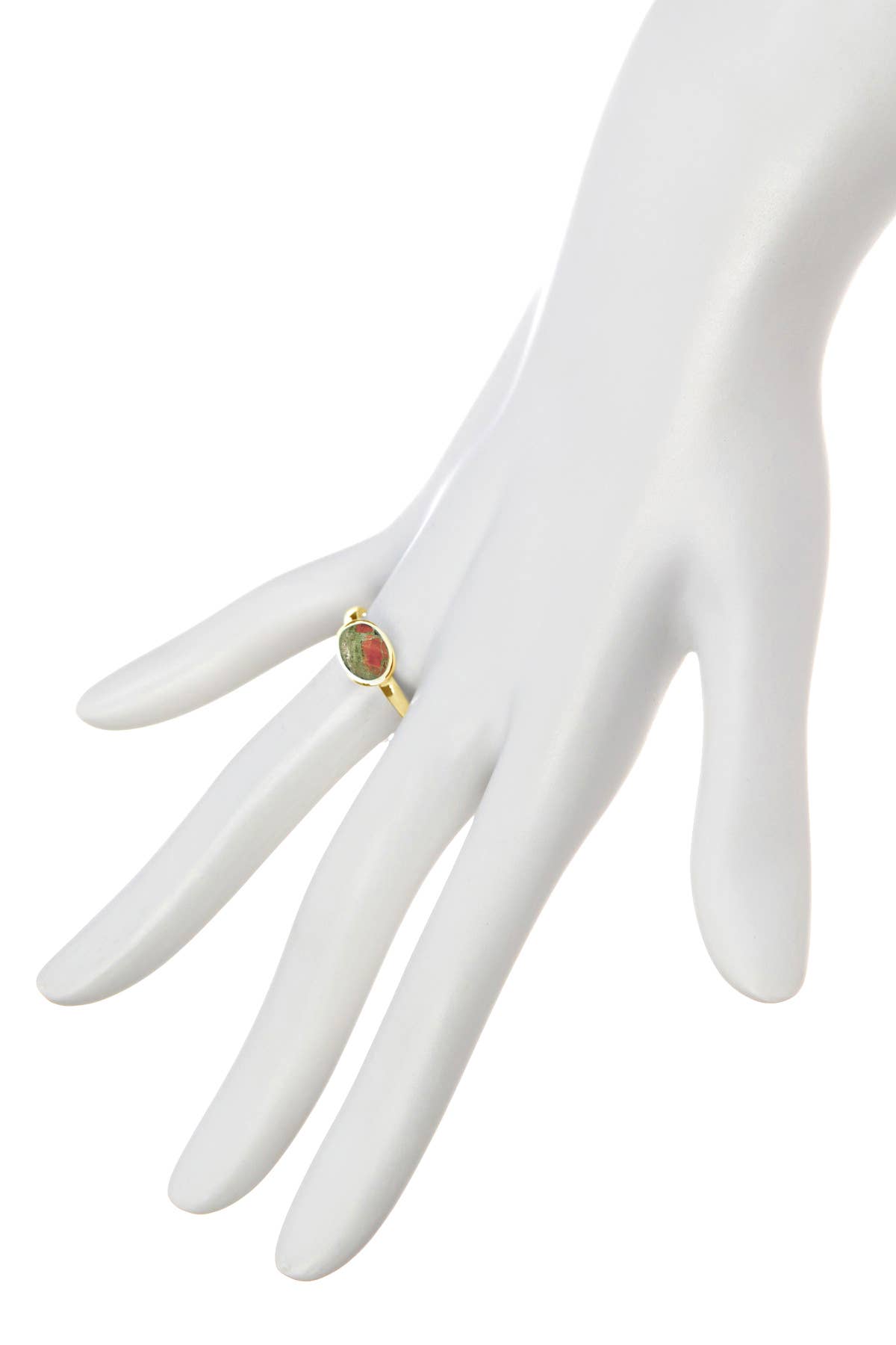 Unakite Cab Ring - GF