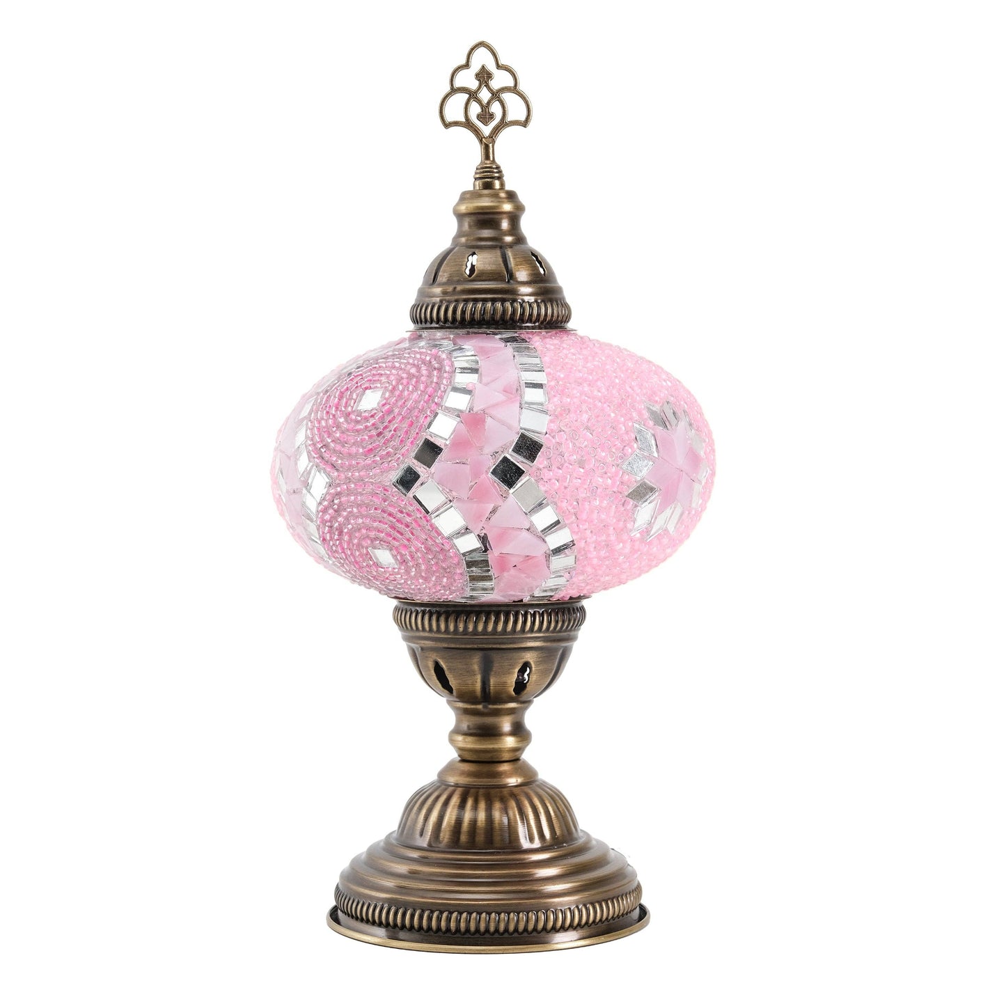 Turkish Mosaic Table Lamp Pink
