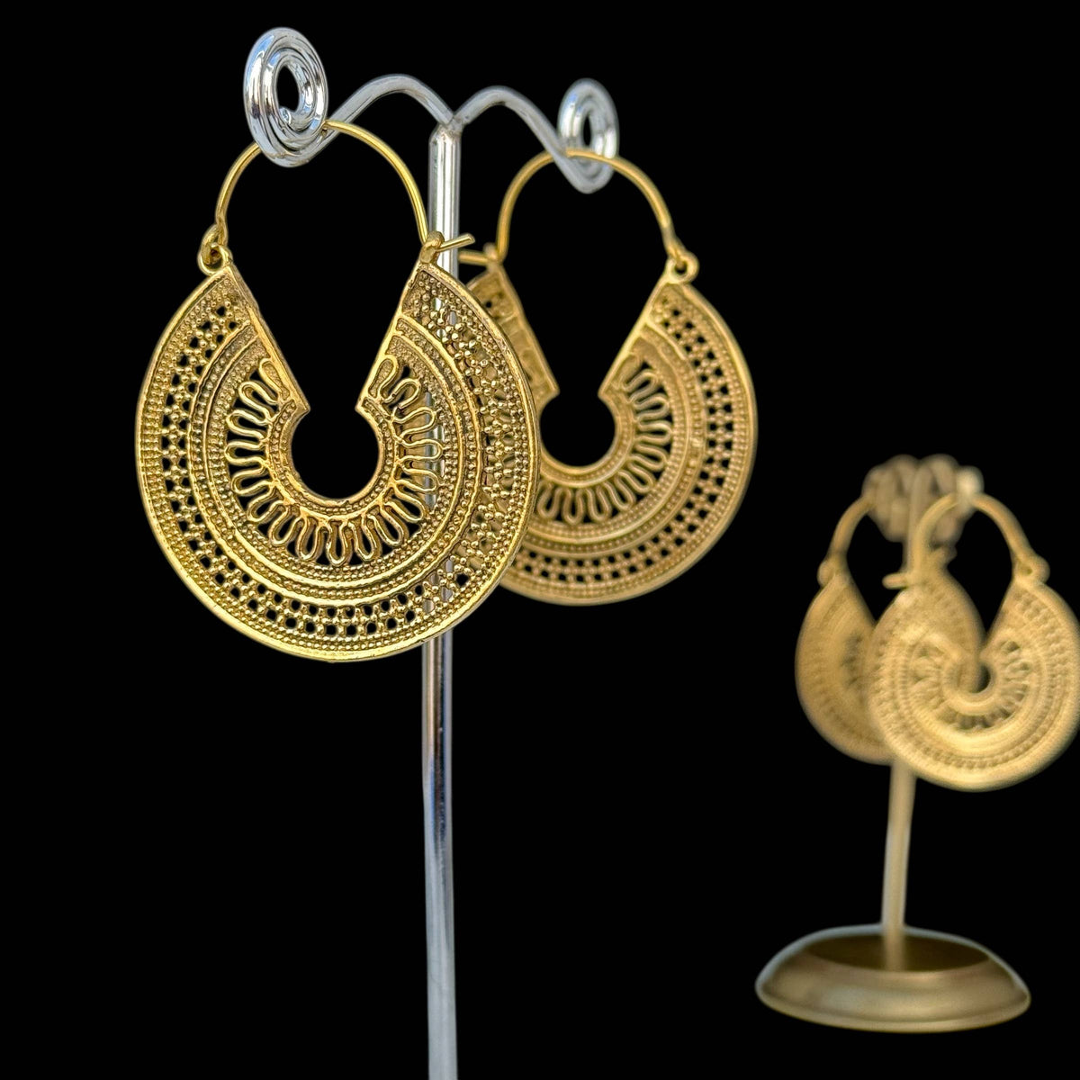 Floral Pattern Boho Earrings vintage inspired ER145