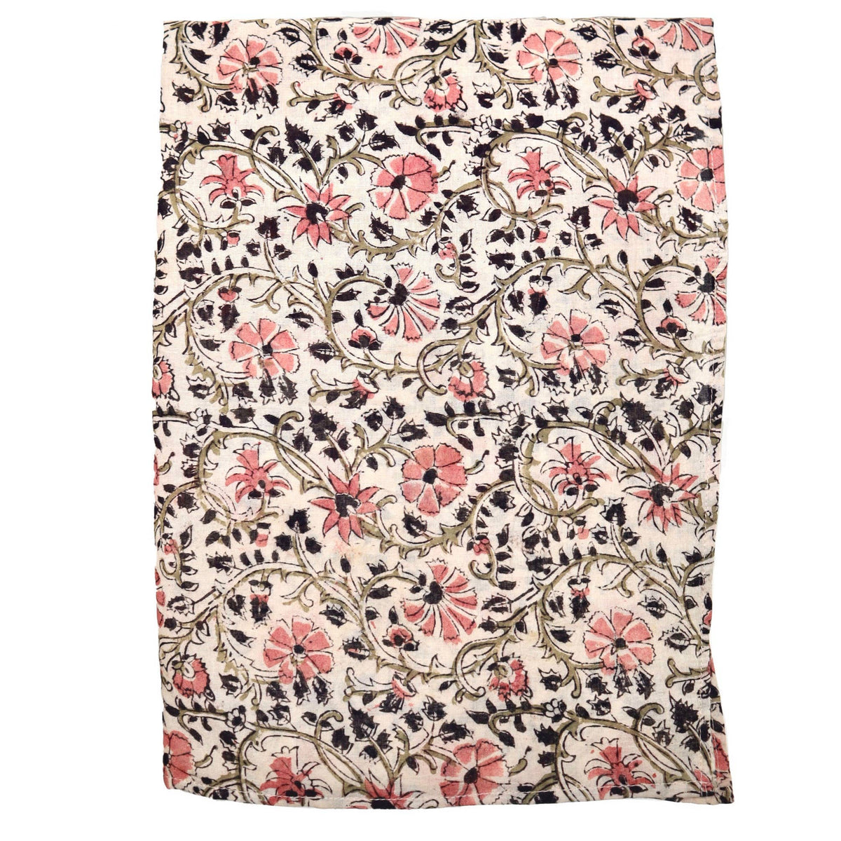 Blossom Breeze - Kalamkari Cotton Bandana (KK1500)