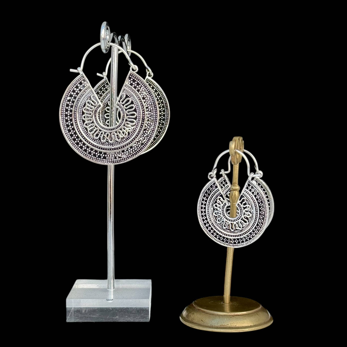 Floral Pattern Boho Earrings vintage inspired ER145