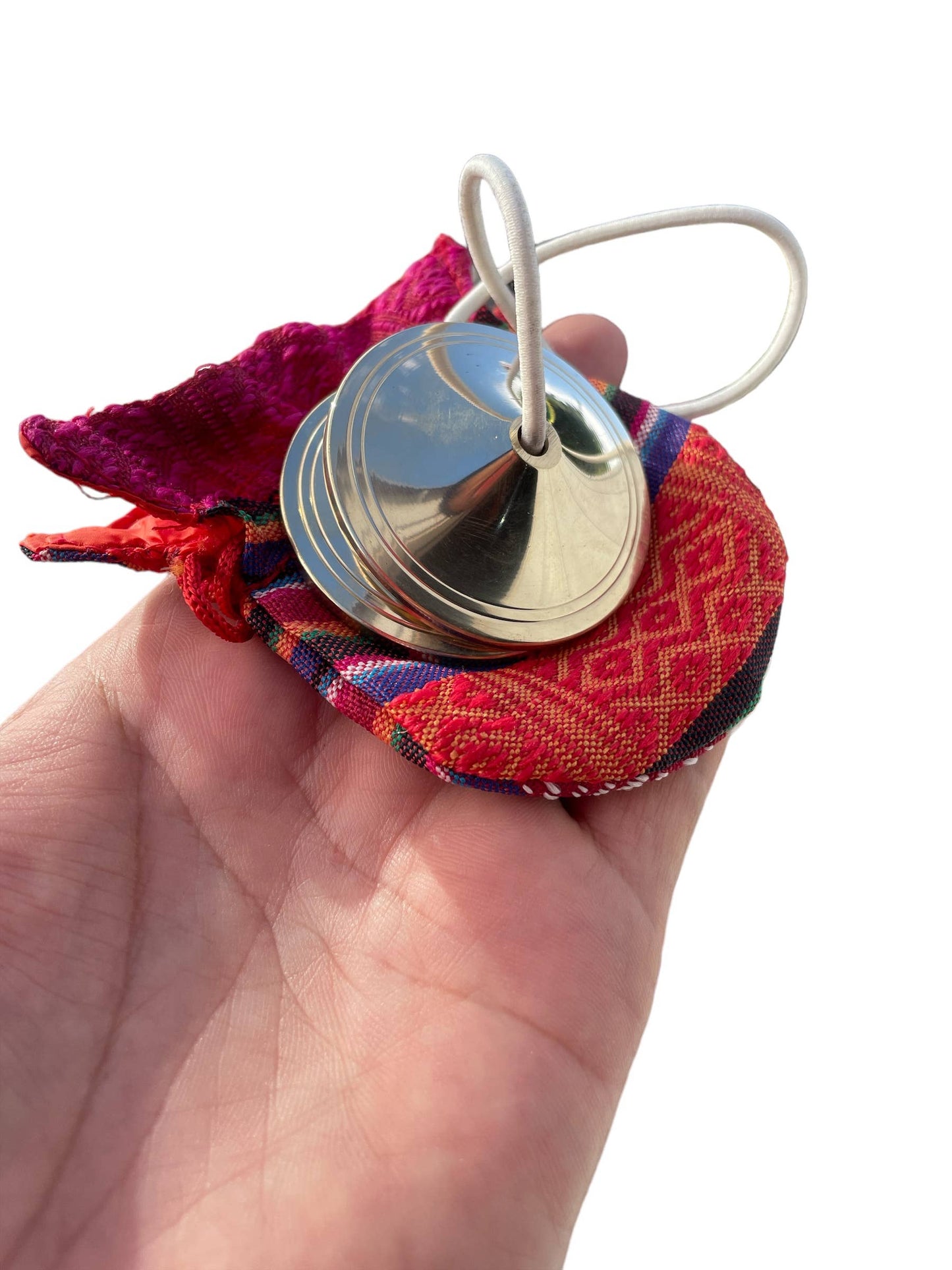 The smallest or Mini Tingsha, produces loud and clear sound