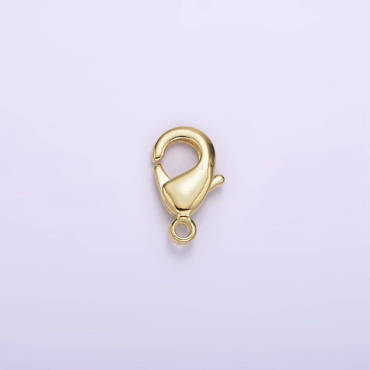 14K Gold Filled 15mm, 12mm, 10mm Lobster Claw Clasps Closure Findings Supply | Z533 - Z535