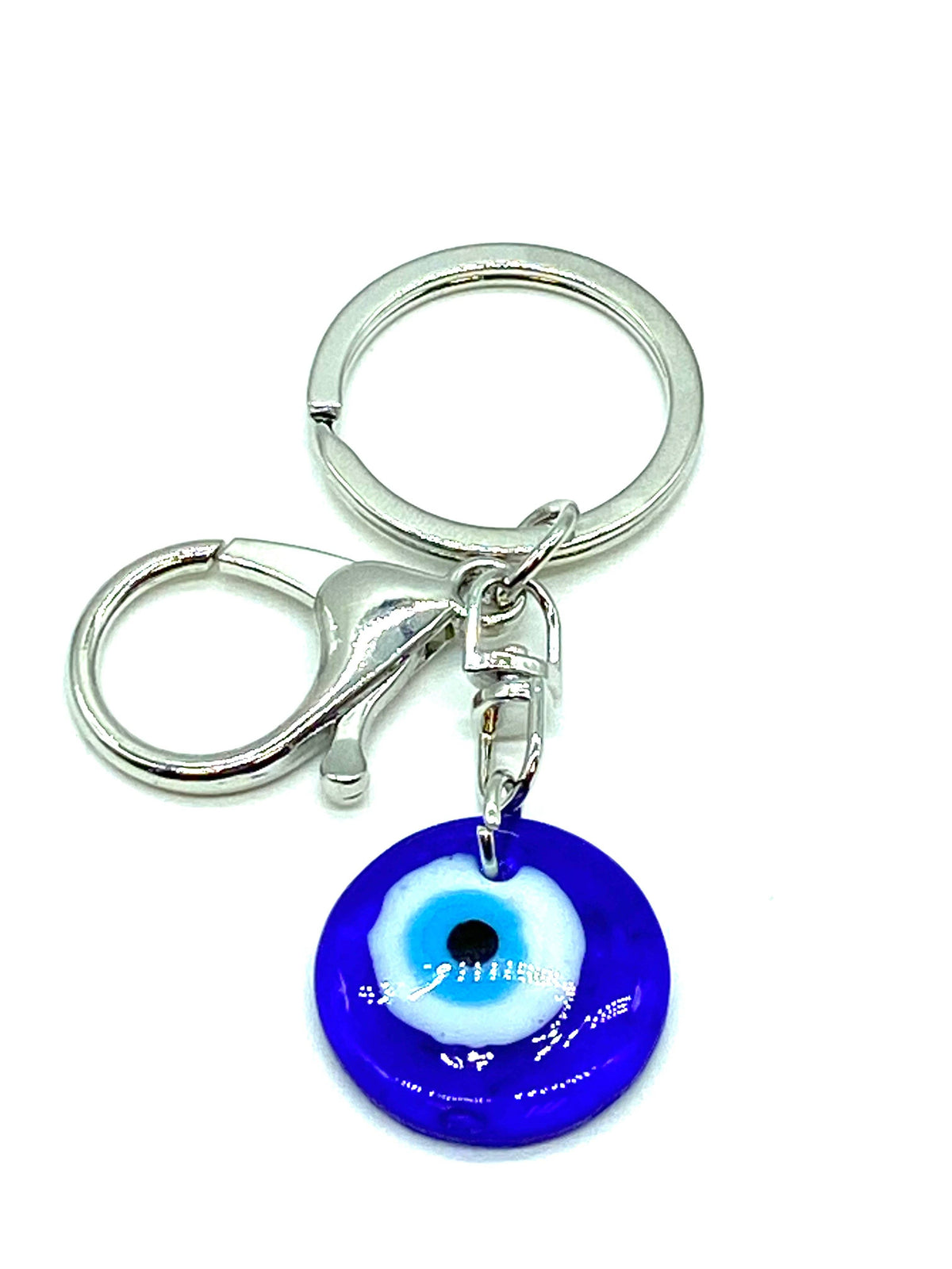 Classic small Evil Eye Keychain Talisman #1059