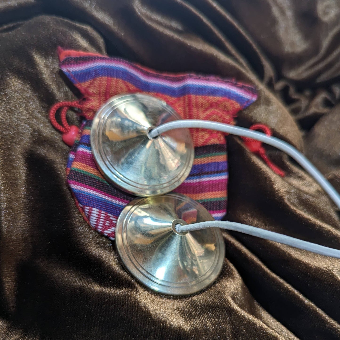 The smallest or Mini Tingsha, produces loud and clear sound