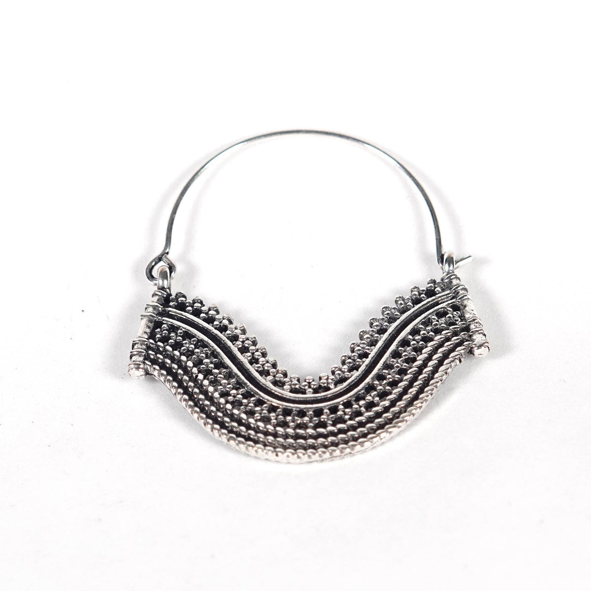 Classic Indian pattern Earrings of Golden and Silver Color