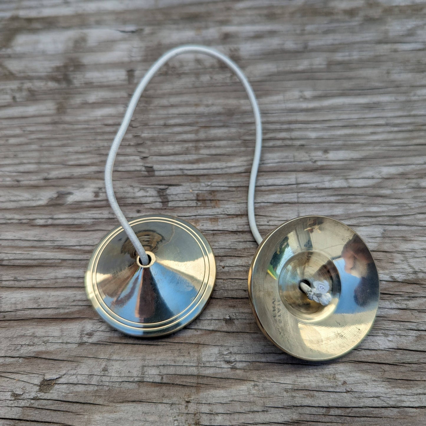 The smallest or Mini Tingsha, produces loud and clear sound