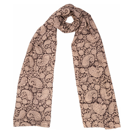 600-008 "Cotton Scarf" - Hand Block Printed