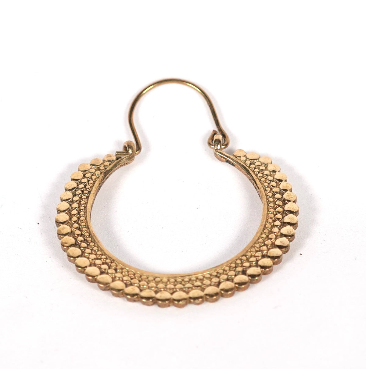 Triangular sun Dangle Earrings of Golden and Silver Color
