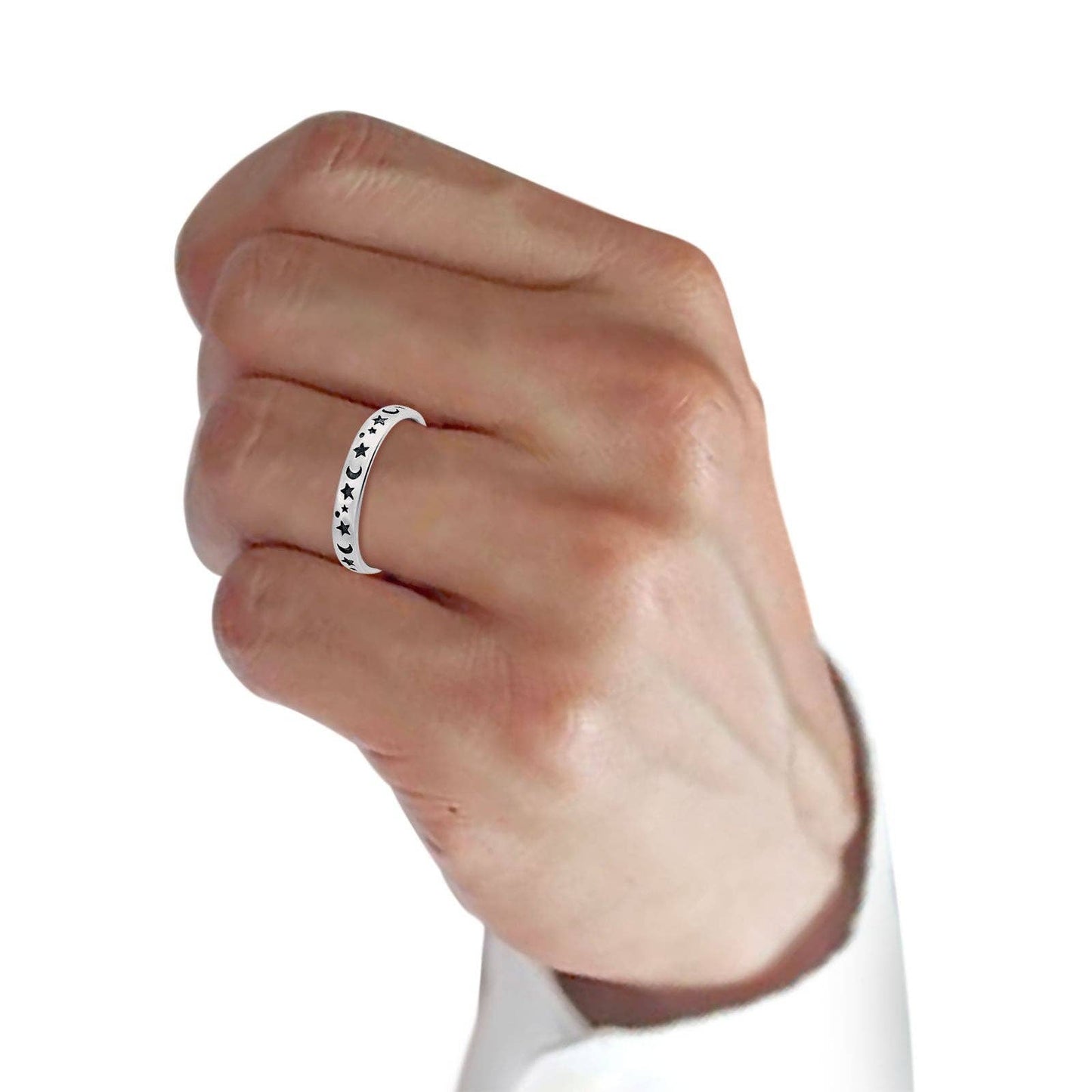 Stars And Moon Ring