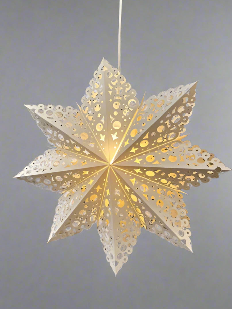 Snowflake Lantern (Circular)