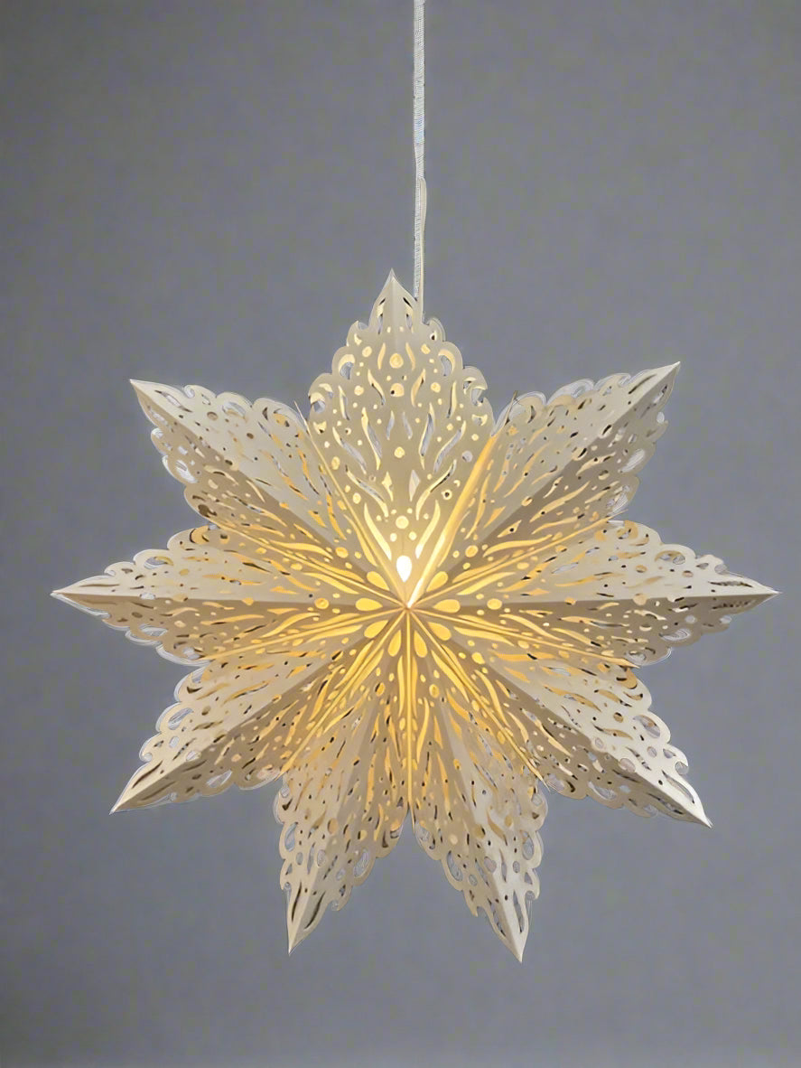 Snowflake Lantern (Flames)