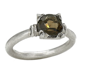 Faceted Topaz Ring