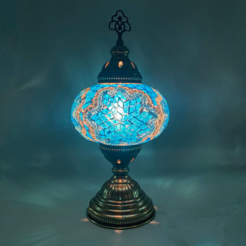 Hand Made Turkish Lamp, Snowflake