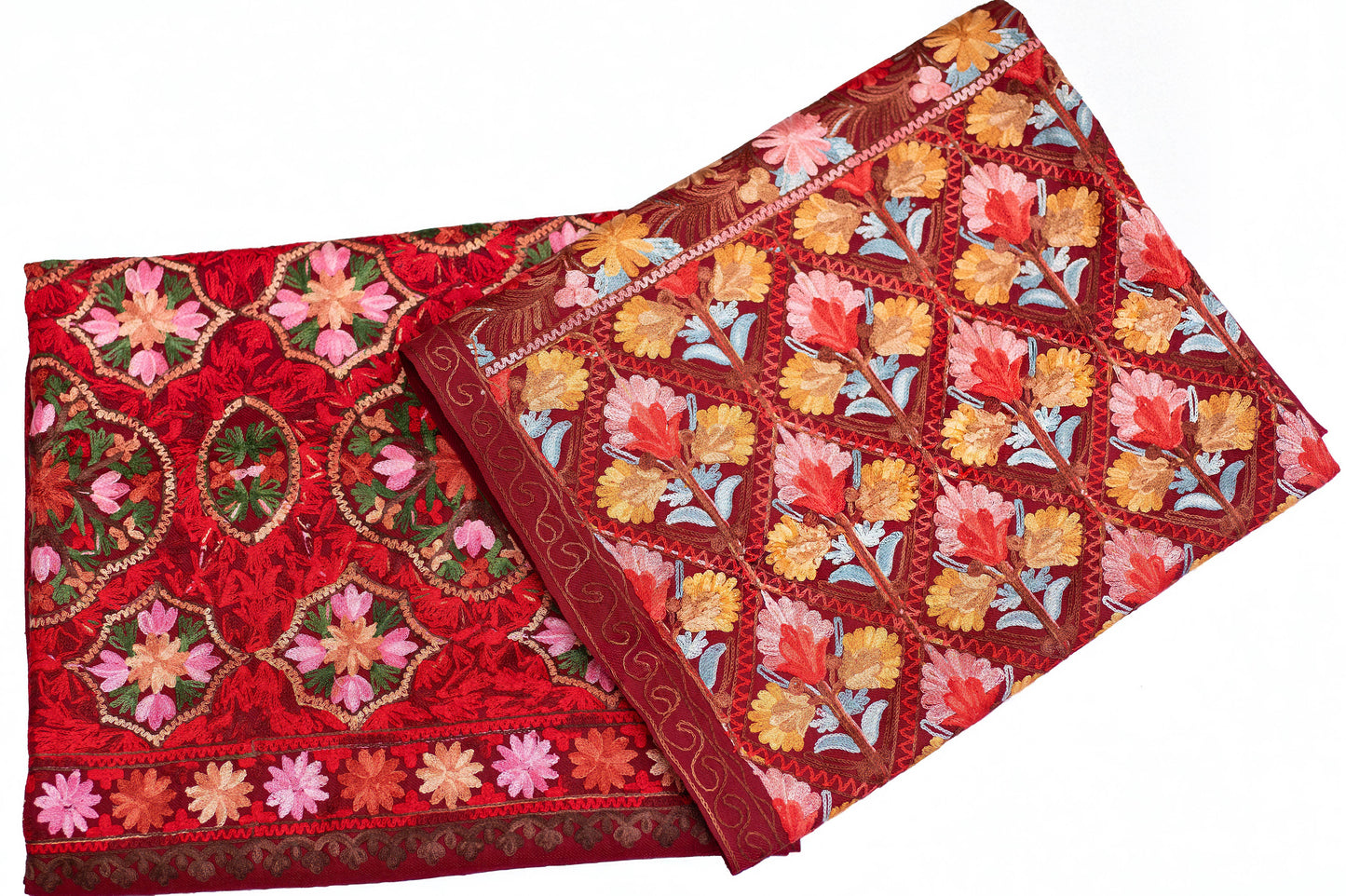 Handwoven Embroidery Shawl