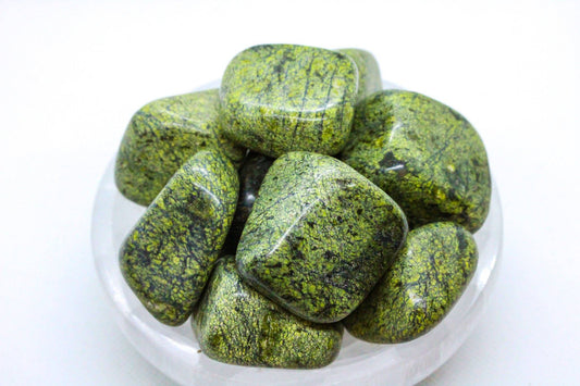 Serpentine Tumbled 30-45mm 1 KG