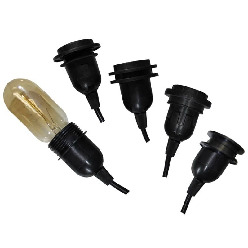 YEA101 - Hanging Lamp Cord Black