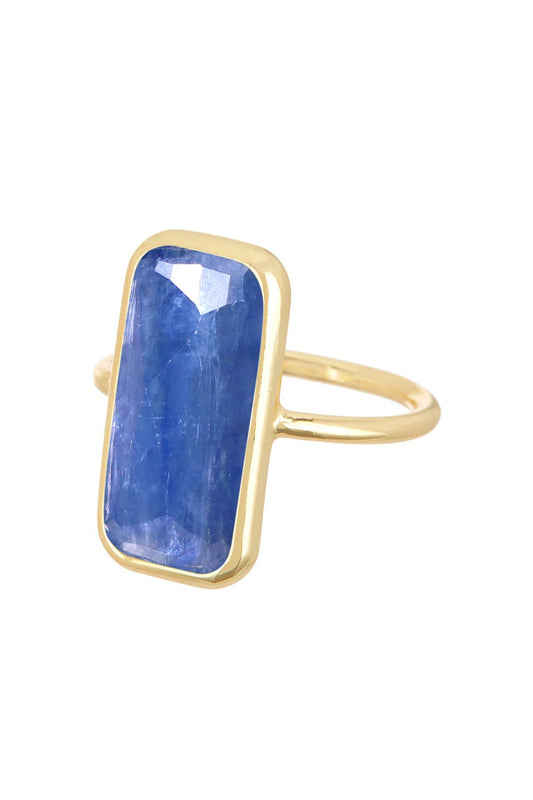 Kyanite Rectangle Ring - GF