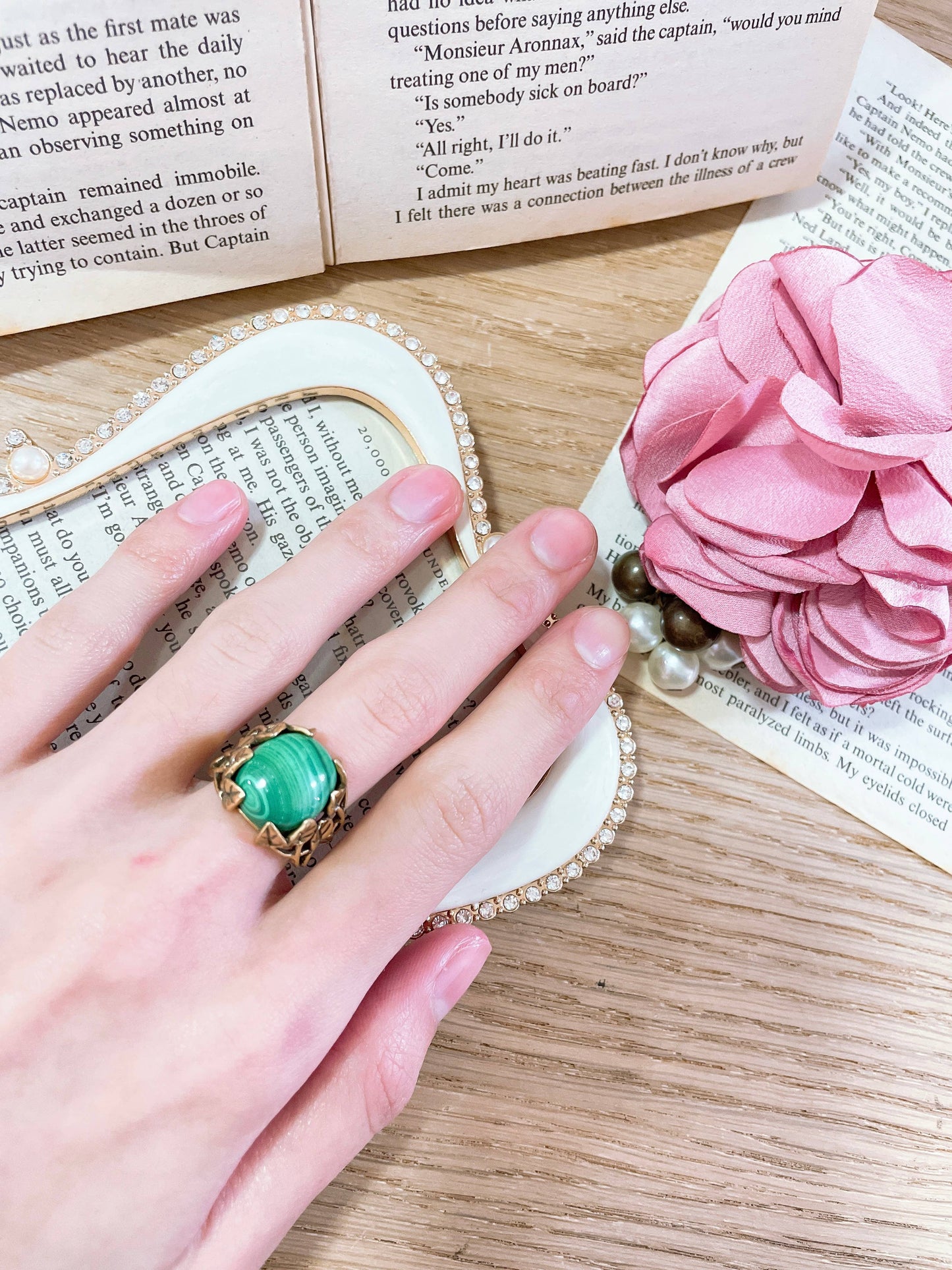 Malachite Garden  Ring In - GF