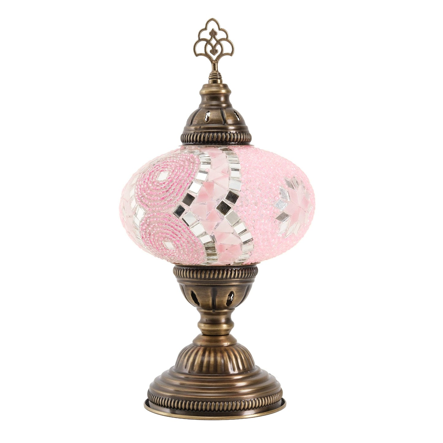 Turkish Mosaic Table Lamp Pink