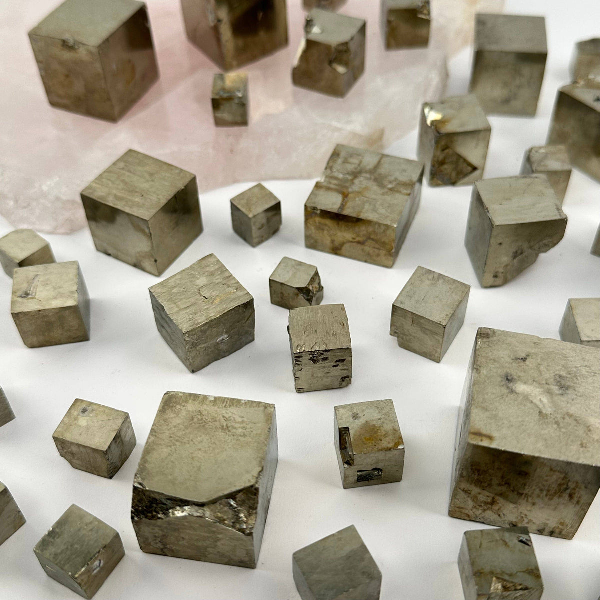 Pyrite Crystal Cubes - By Weight -
