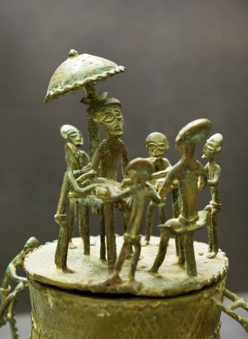 Ashanti Bronze Jar