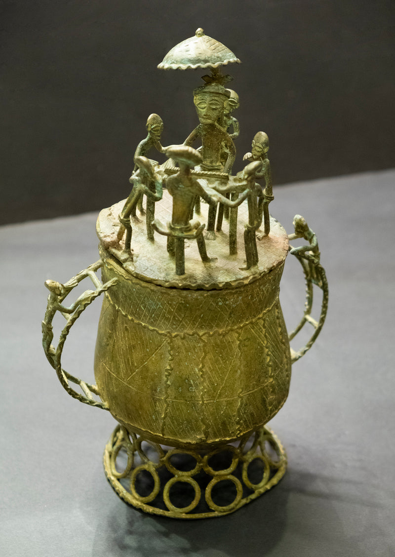 Ashanti Bronze Jar