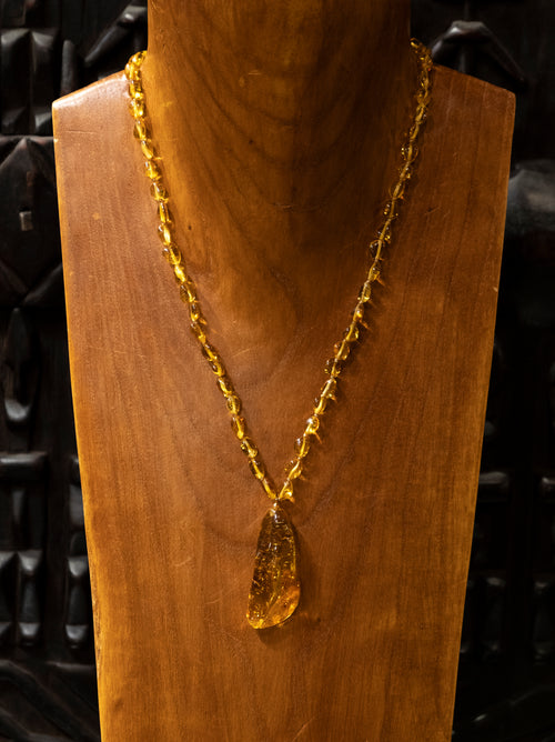 Amber Beads Medium Drop - Option 2