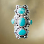 Turquoise Triple Ring
