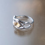 Celtic Citrine Ring
