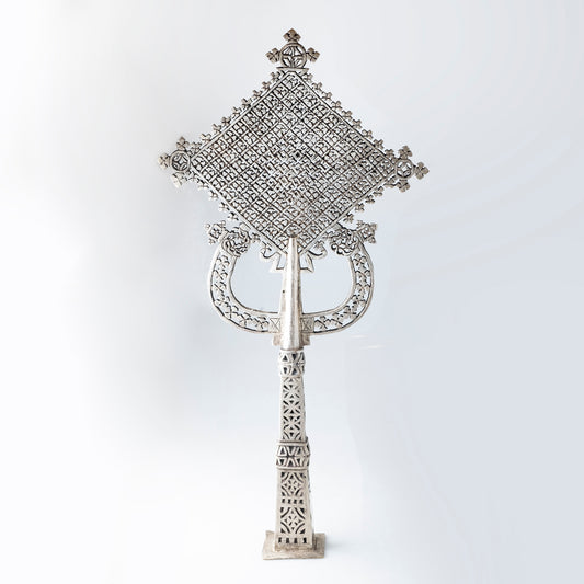 Metal Processional Cross