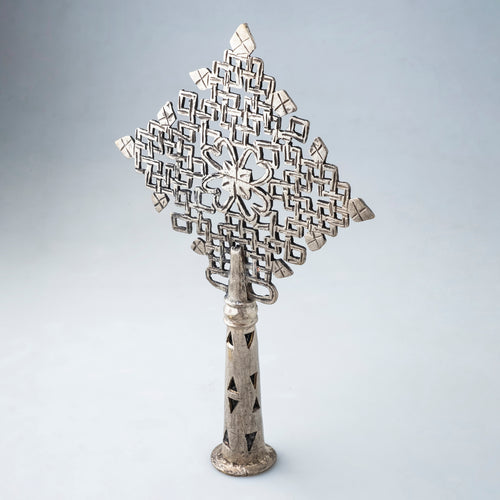 Metal Processional Cross