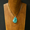 Tibetan Turquoise Freeform Pendant
