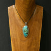 Tibetan Turquoise Freeform Pendant